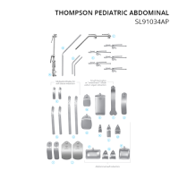 Thompson Pediatric Abdominal  Retractor System 