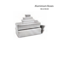 Aluminium Boxes Non Perforated